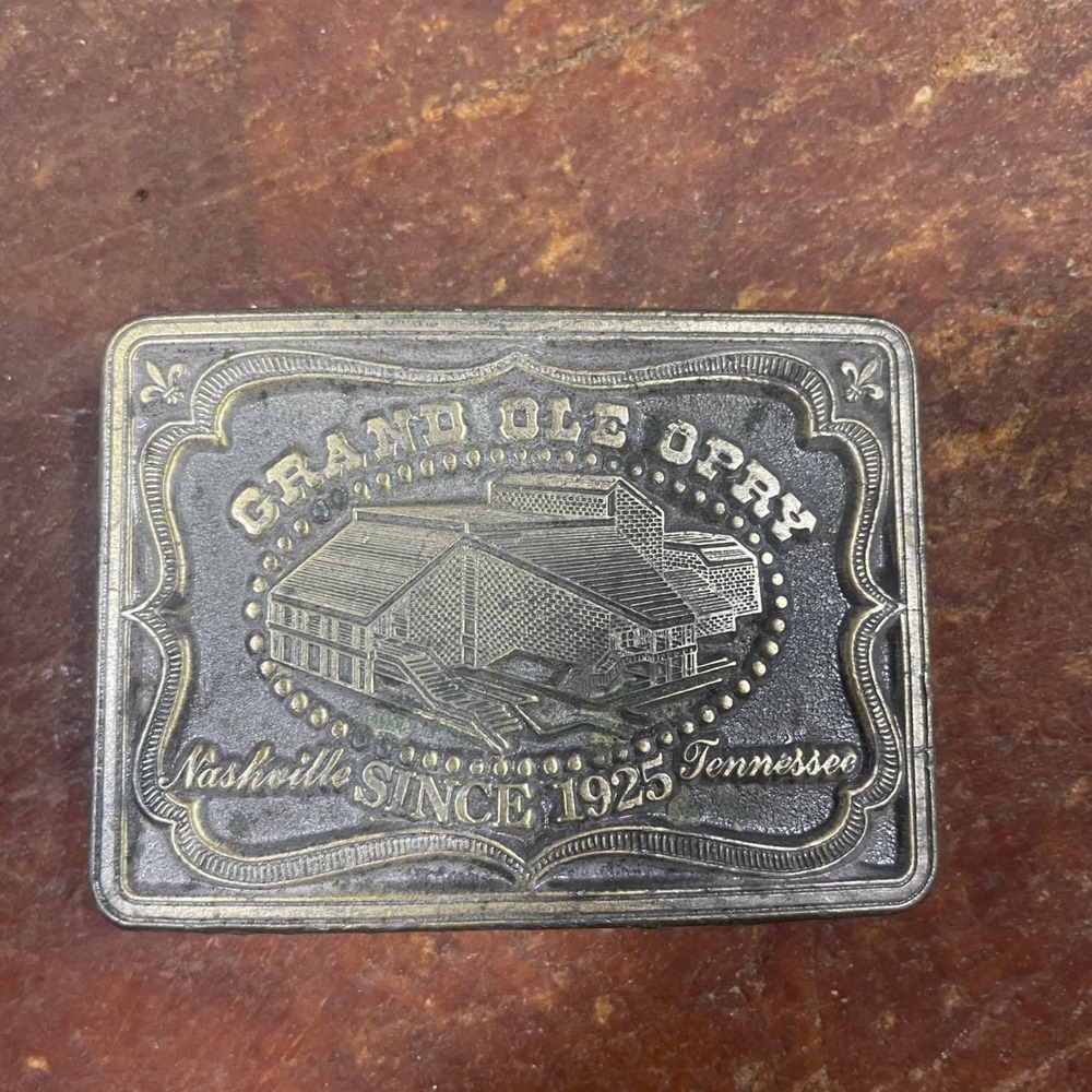 Grand Ole Opry‎ Nashville Tennessee Belt Buckle OGEN Since 1925